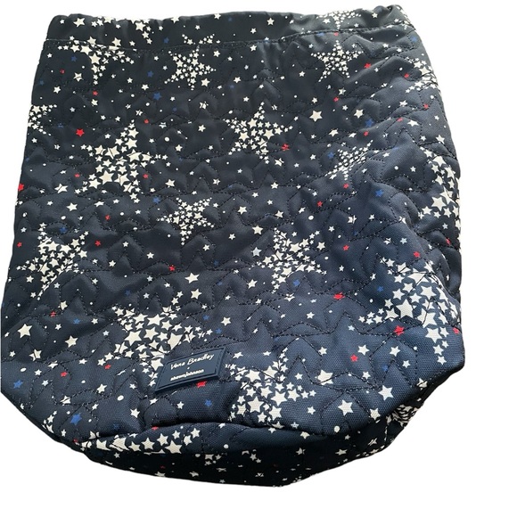 Vera Bradley Handbags - COPY - Vera Bradley and Shawn Johnson collab red, white and blue star ditty bag